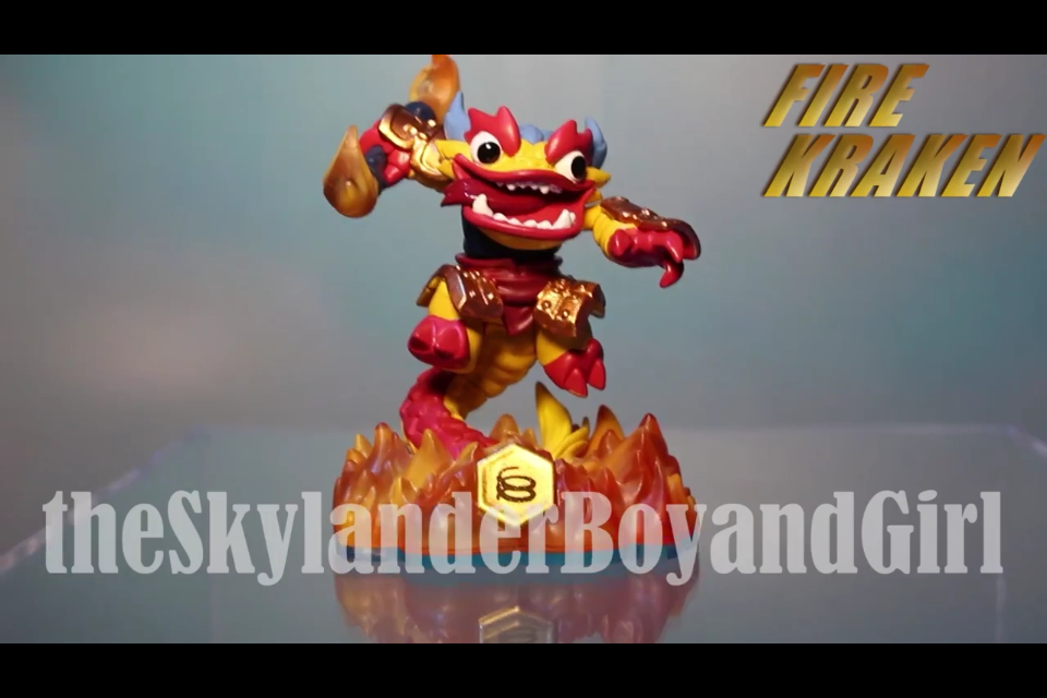 fire kraken skylanders