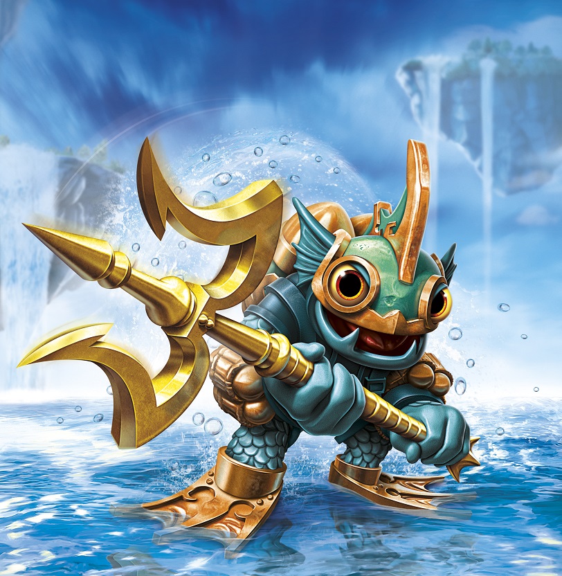 skylanders green gill grunt