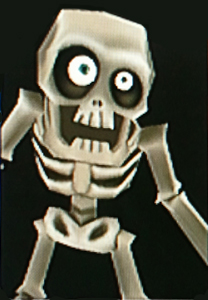 skylander skeleton character