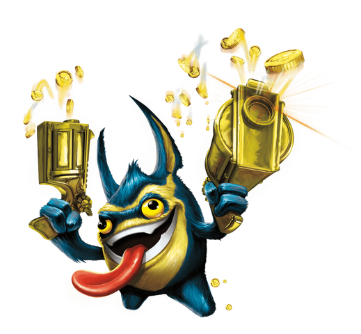 Image - Legendary Trigger Happy Transparent Render.png | Skylanders Wiki | FANDOM powered by Wikia