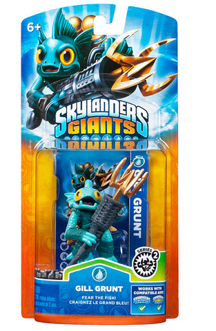 skylanders superchargers gill grunt