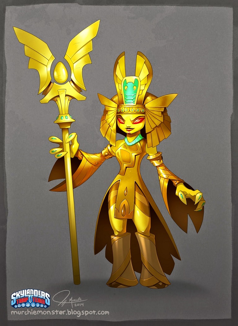 skylanders golden queen figure