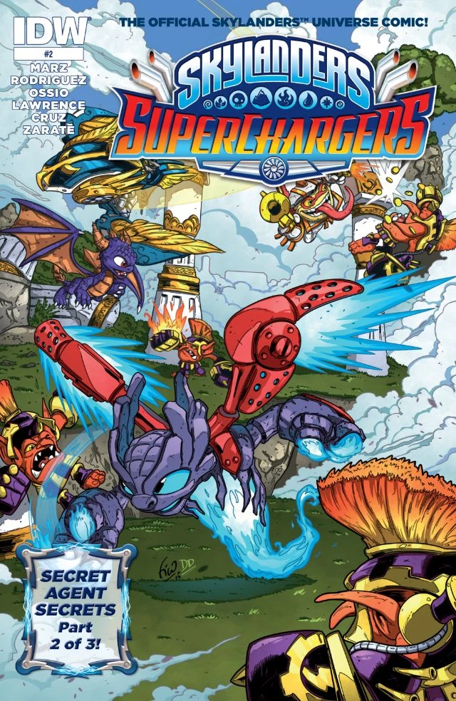 SuperChargers Issue 2 Skylanders Wiki FANDOM powered by Wikia