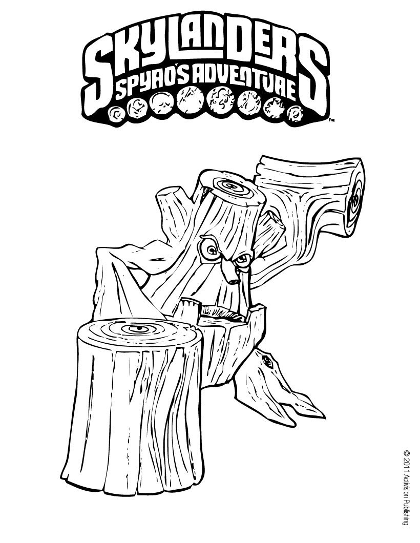 Coloriage stump smash ks9 v5b