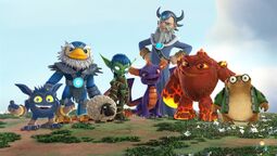 Logo Skylanders academie