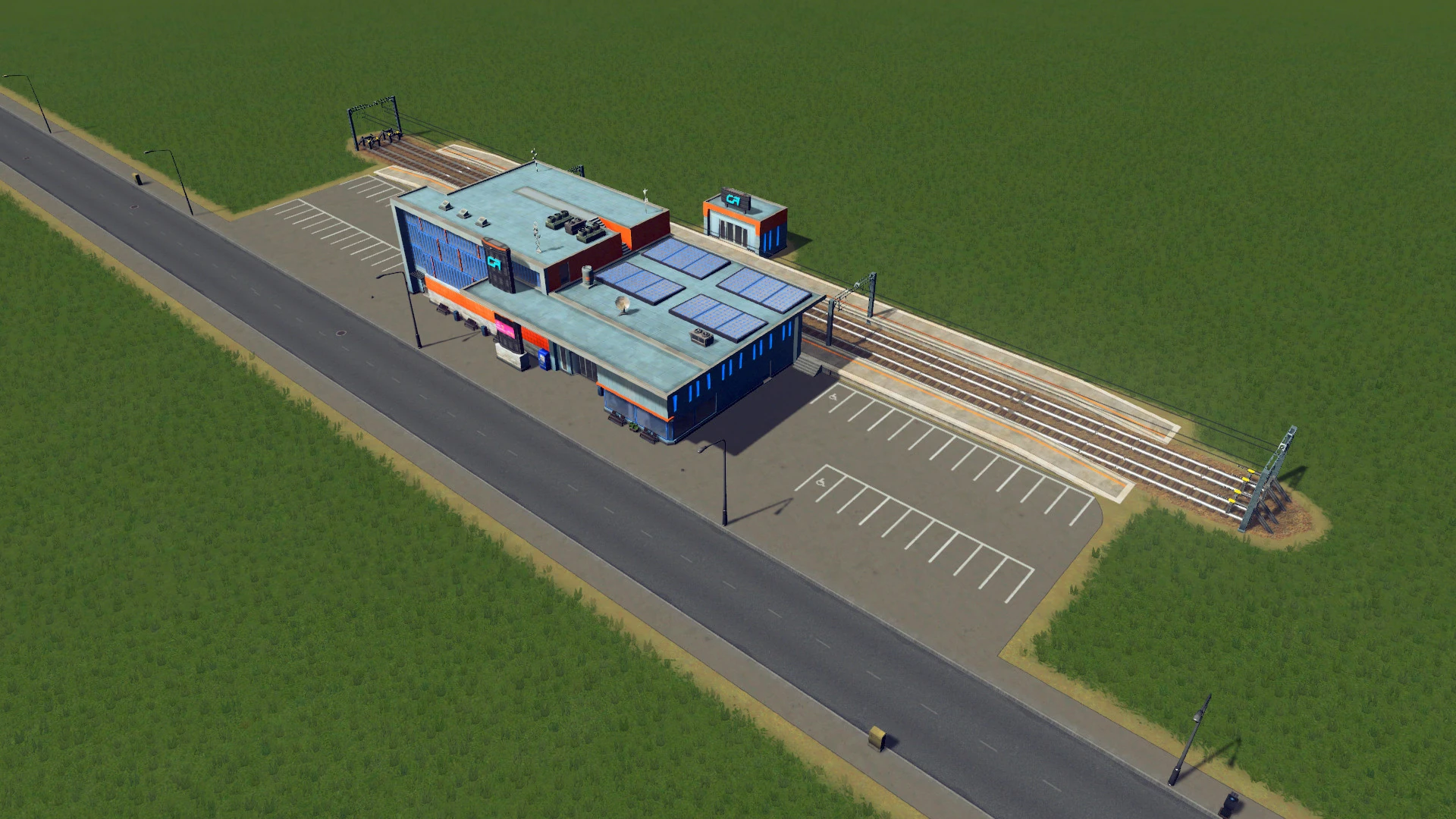 Train station Skylines Wikia Fandom