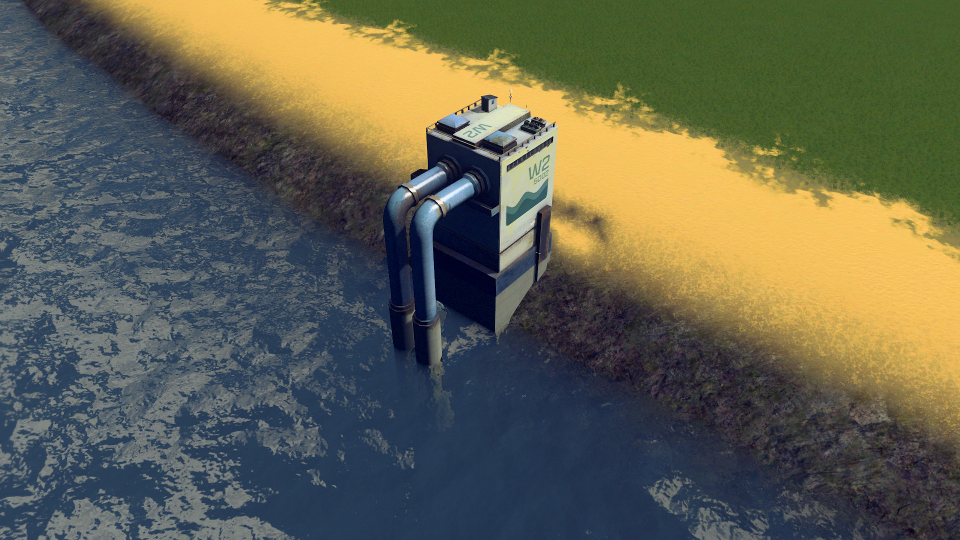 cities skylines fresh water outlet mod
