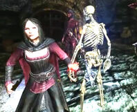 Vampire zombie skeleton