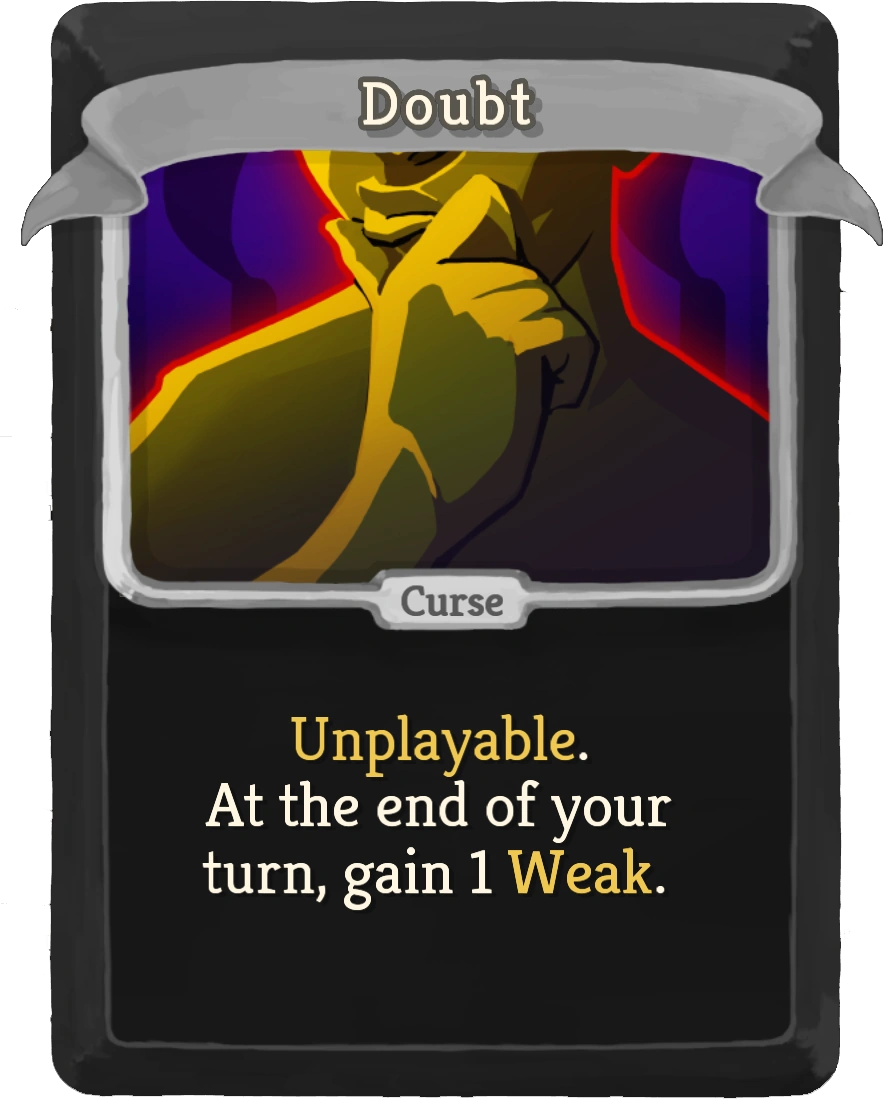 Doubt Slay the spire Wiki Fandom