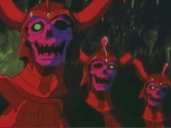 Undead skeleton