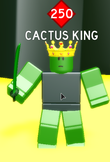 Cactus King Slaying Simulator Wiki Fandom - slayed alpha roblox