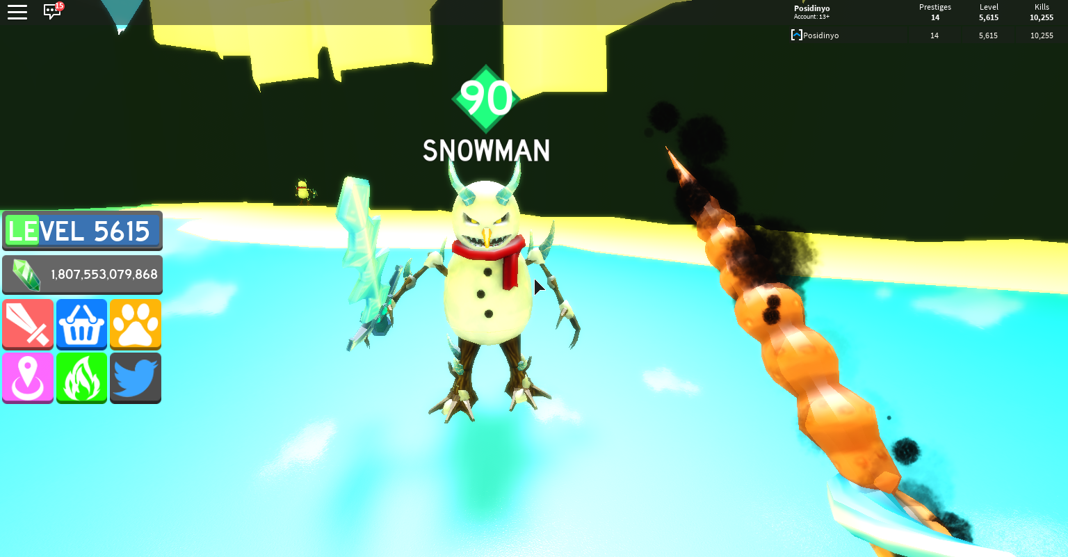 Snowmen Slaying Simulator Wiki Fandom - all codes roblox slaying simulator update 13