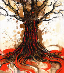 bleeding tree bloody trees kinsey dave wordpress steadman ralph 2008 wikia attributes some dark posters after