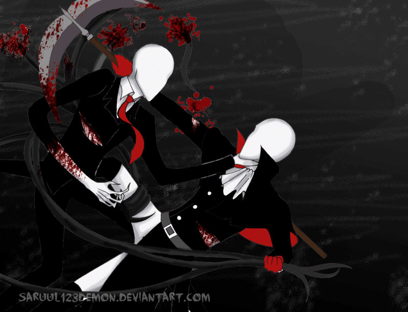image slenderman vs cabadath by saruul123demon d672mer jpg