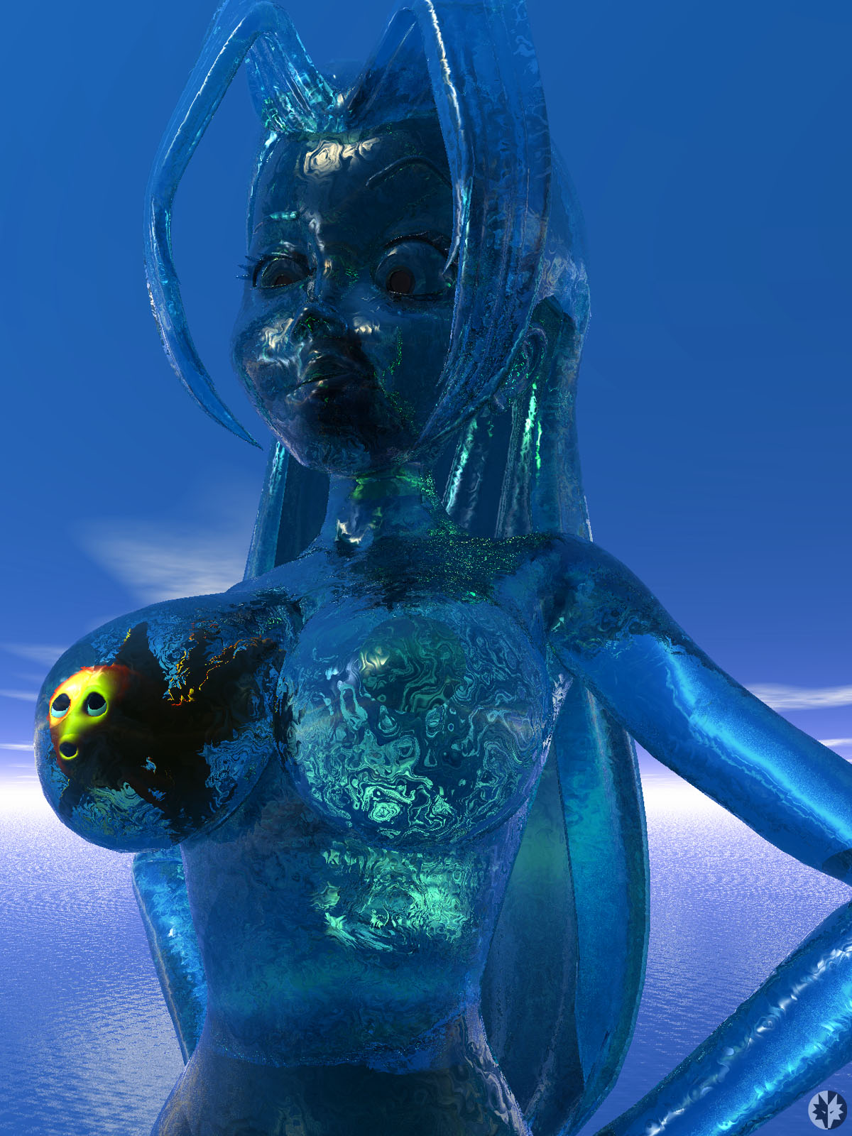 Image Water Girl By Lordcoyote Slime World Wiki