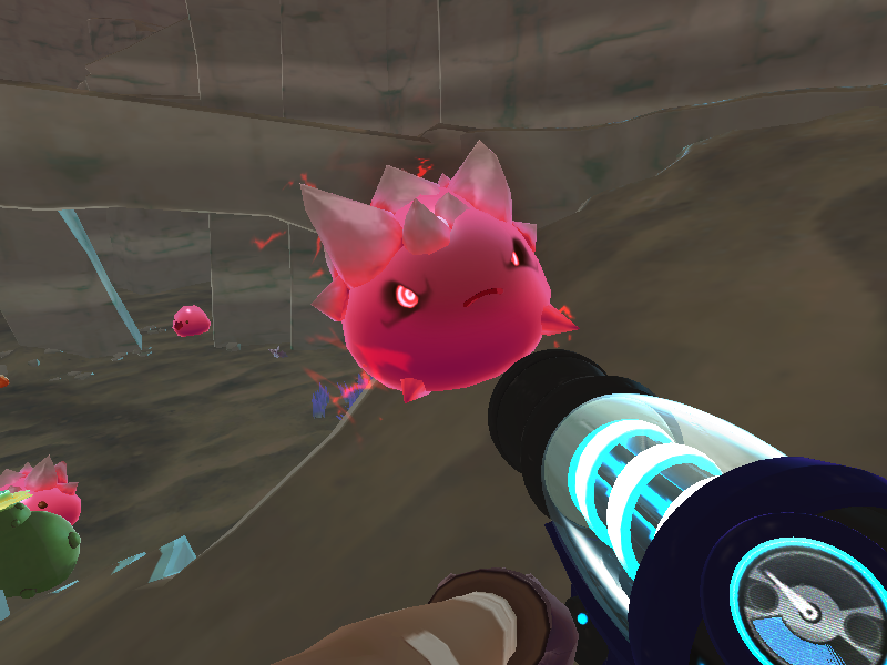 Pink rock feral