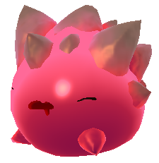 PinkRockSlimeStarving