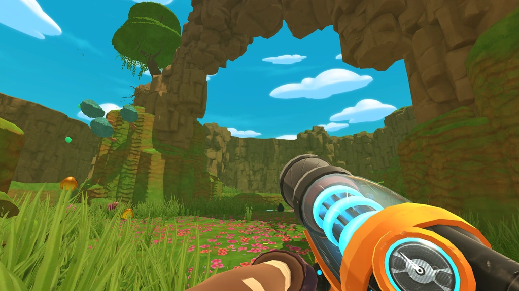 Изображение Slime Rancher development Moss Blanket (3).png Slime