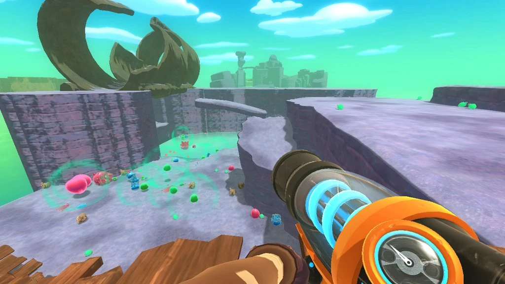 карьер индиго в slime rancher. карьер индиго в slime.