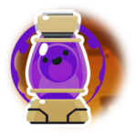 Lampara slime violeta