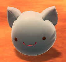 tabby slime eats
