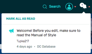AnnouncementNotification