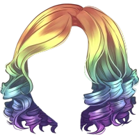Obraz - 38 Peruka kręcona Rainbow.png  Wiki Słodki Flirt 