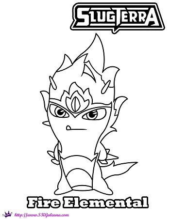 Obraz - Fire-Elemental-coloring-page-SKGaleana.jpg | Slugterra Wiki
