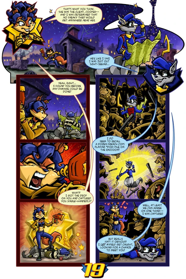 The Adventures Of Sly Cooper Issue 1 Sly Cooper Wiki