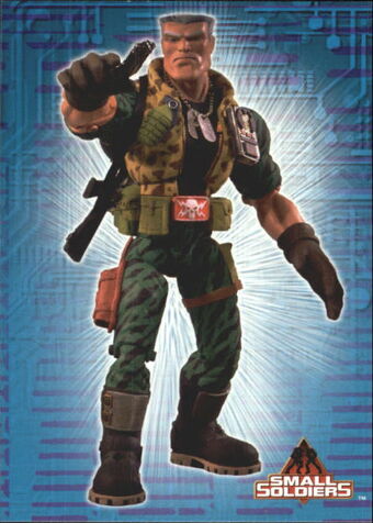 small soldiers chip hazard action figure