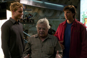 Jeannot Szwarc with Justin Hartley and Tom Welling from Reunion