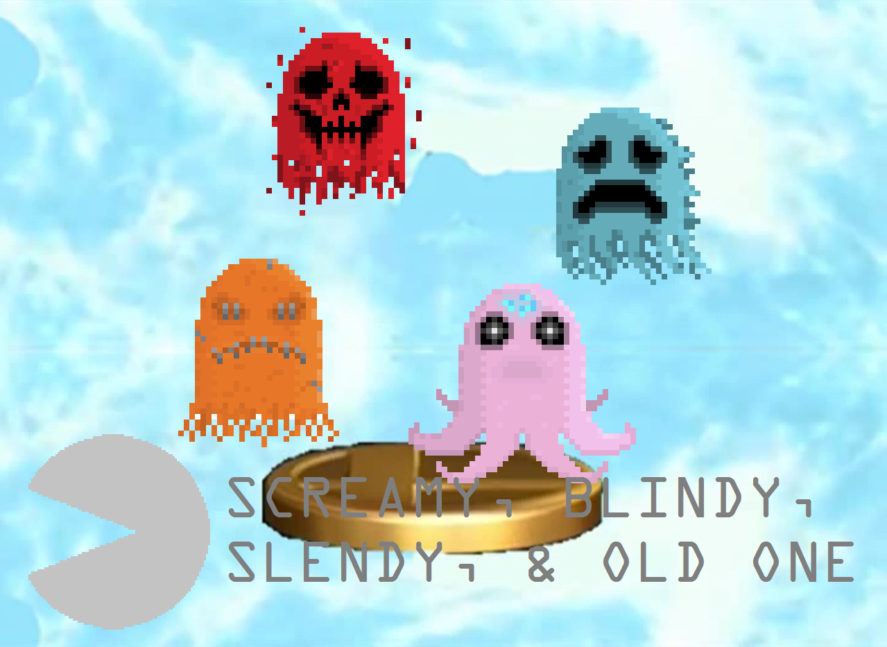 Pac-M̴̟̱a̞̺̝͓͚̗͘n̴̫̯͙̳͖͉ Ghost Gang | World of Smash Bros Lawl Wiki