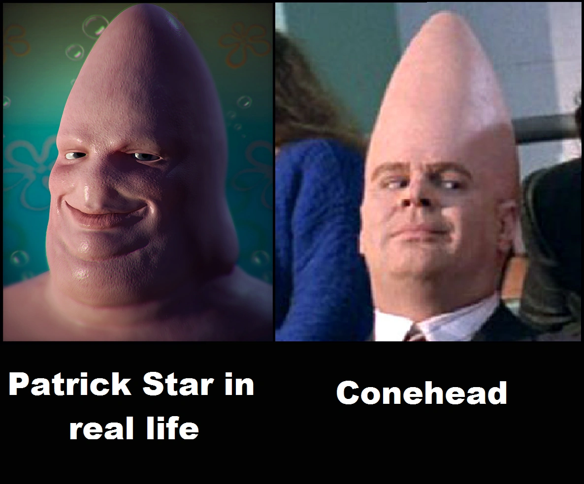 Image Look alike Patrick and Conehead.png World of Smash Bros Lawl