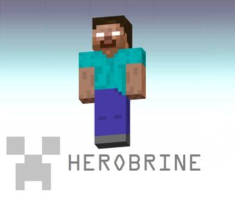 Herobrine Face Build