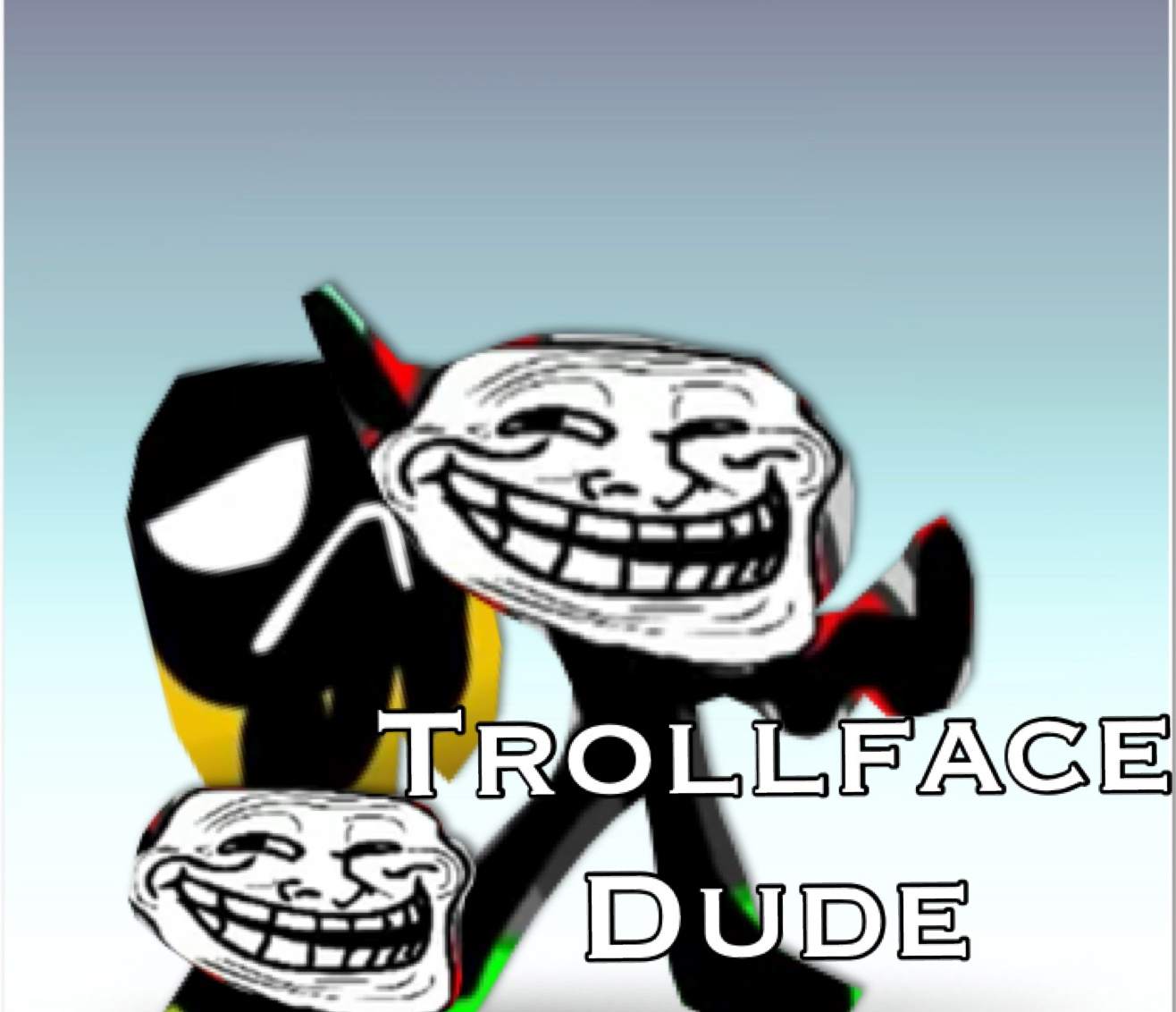 Trollface Dude | World of Smash Bros Lawl Wiki | FANDOM powered by Wikia