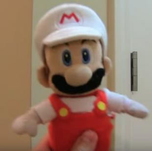 mario fire plush