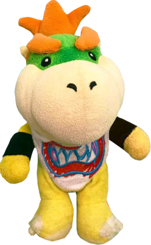 bowser jr plush toy