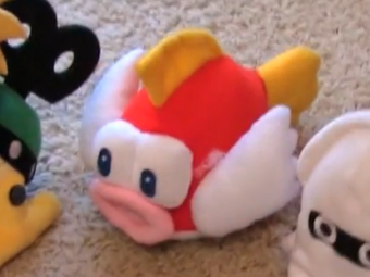 mario cheep cheep plush