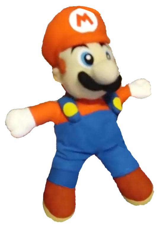 mario plush from sml