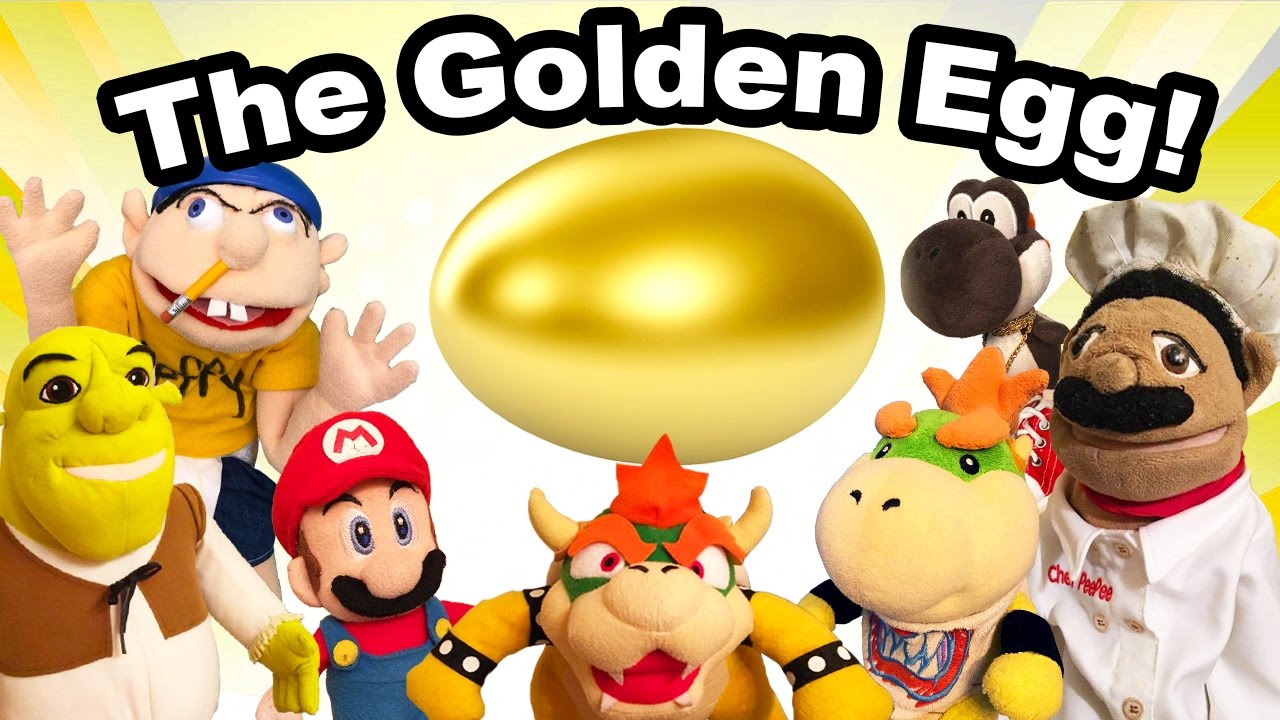 farm video game with golden egg