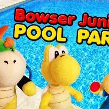 Bowser Junior S Pool Party Supermariologan Wiki Fandom - pool party roblox