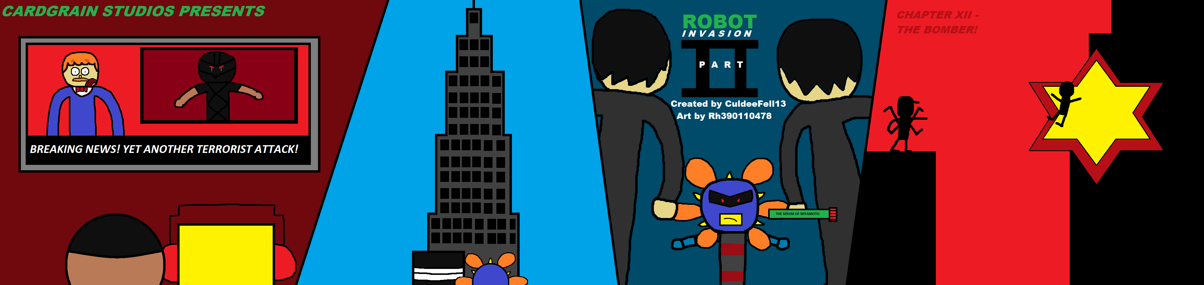 Robot Invasion Part Ii Sml Fanon Wiki Fandom - roblox midnight horrors robot girl is the star of the movie youtube