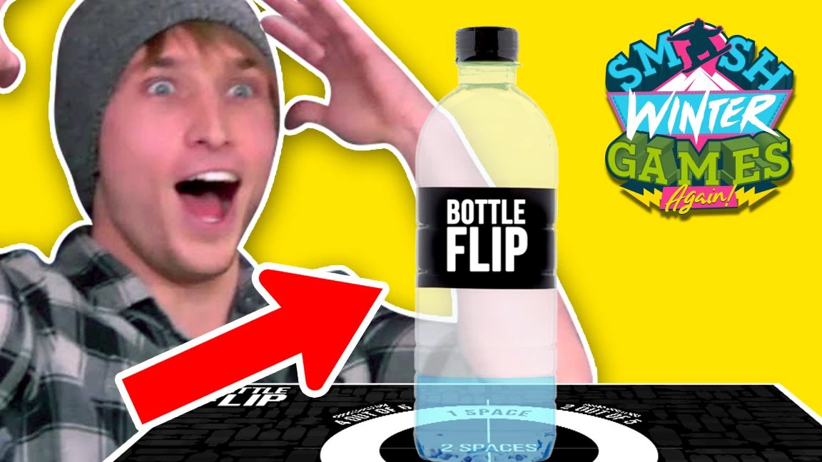 BOTTLE FLIP CHALLENGE Smosh Wiki Fandom