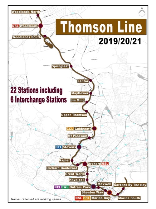 Thomson-East Coast Line MRT Stations | SMRT Stations Wiki ...