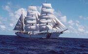 USCGC Eagle under sail