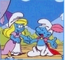 De wereld is een Smurftoneel