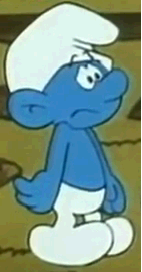 Verlegen Smurf