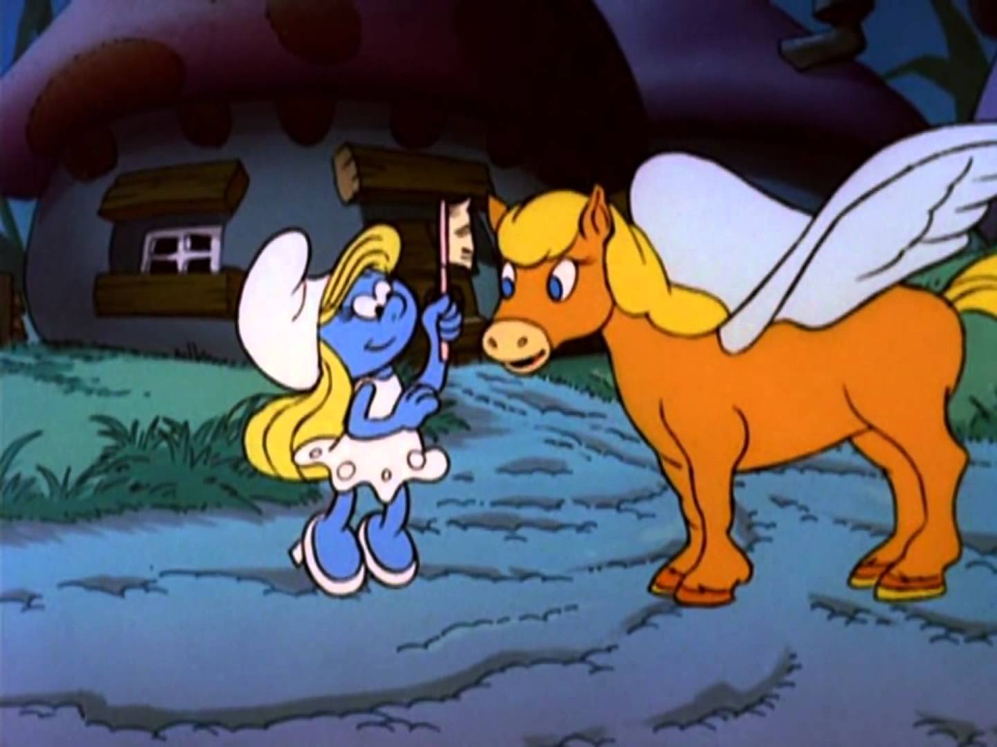 Image result for smurfette horse