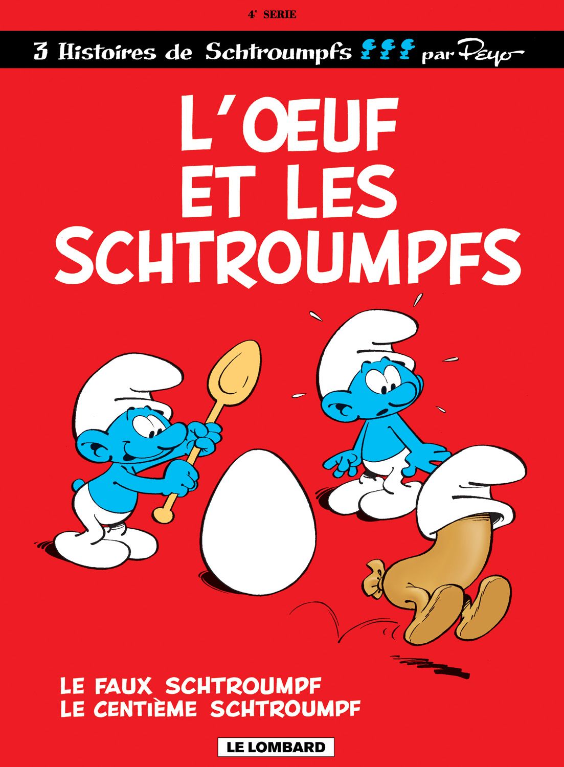 Belgian comic strip the smurfs