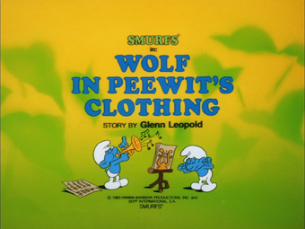 Wolf In Peewit S Clothing Smurfs Wiki Fandom